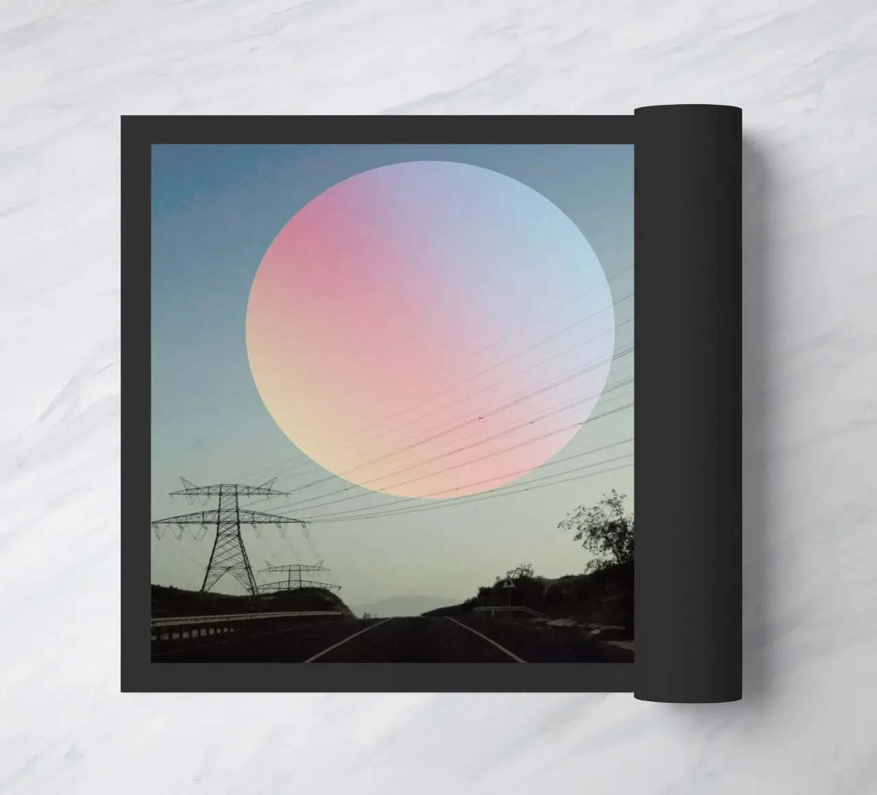 Tseri doormat by Nicolas Messaritis