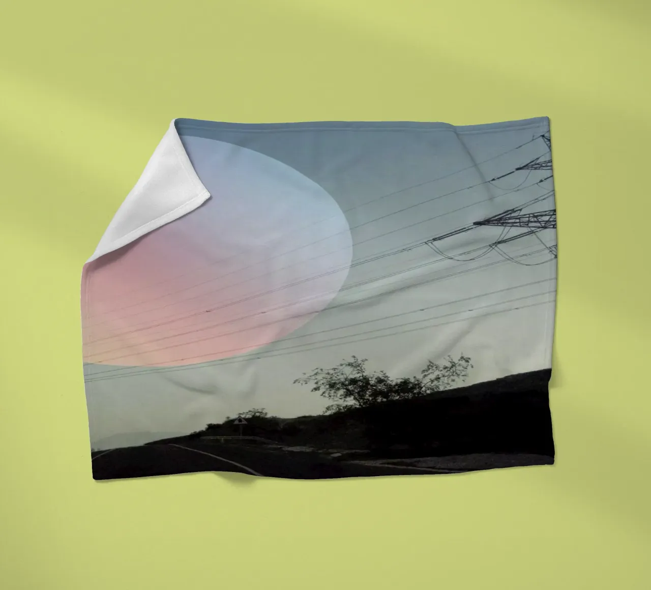 Tseri fleecedeken van Nicolas Messaritis