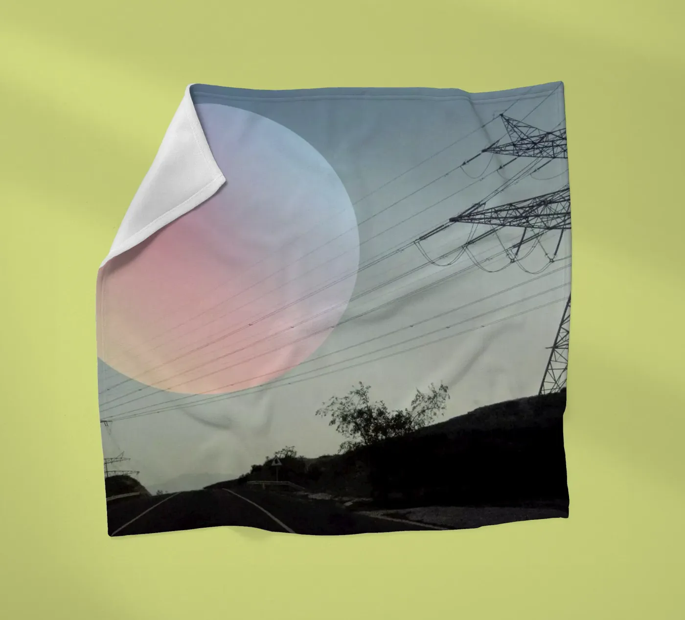 Tseri Fleecedecke von Nicolas Messaritis