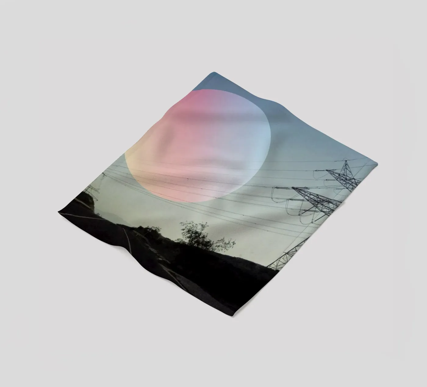 Tseri fleece blanket by Nicolas Messaritis
