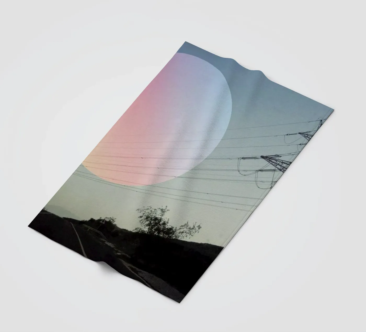 Tseri fleece blanket by Nicolas Messaritis