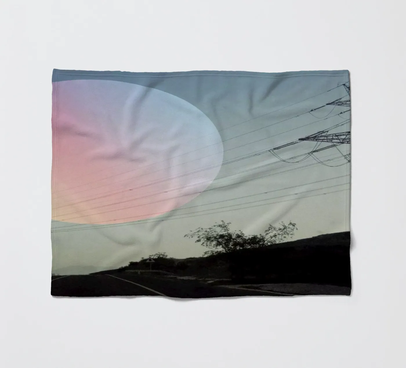 Tseri fleece blanket by Nicolas Messaritis