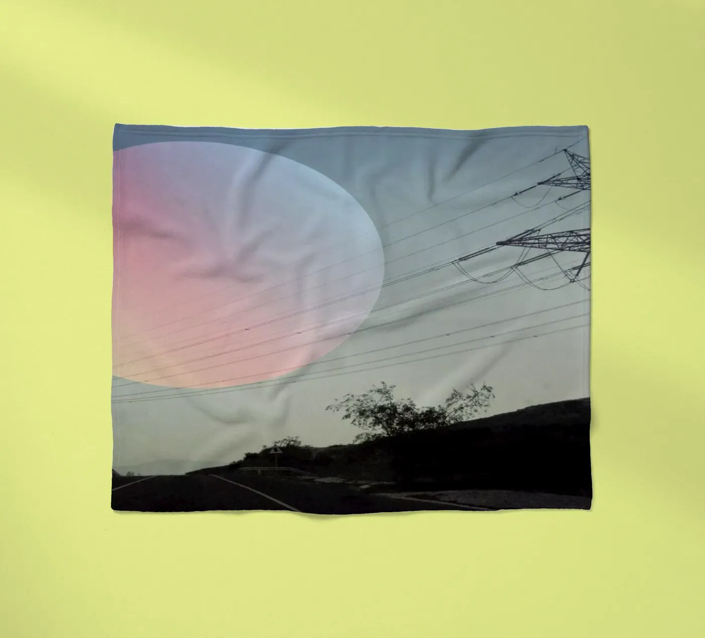 Tseri fleece blanket by Nicolas Messaritis