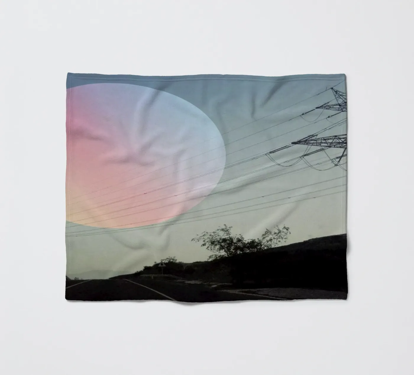 Tseri fleece blanket by Nicolas Messaritis