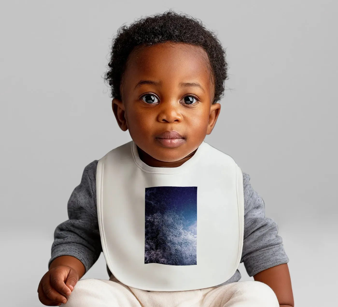 Winter Night bavoir de Jovana Rikalo