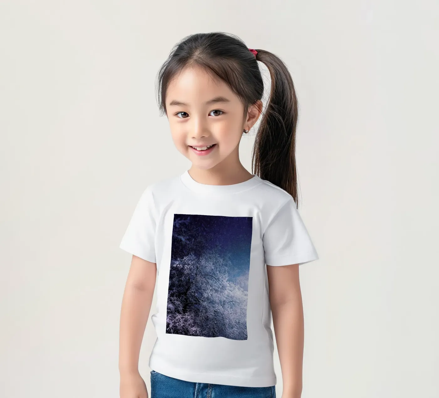 Winter Night t-shirt bambini da Jovana Rikalo