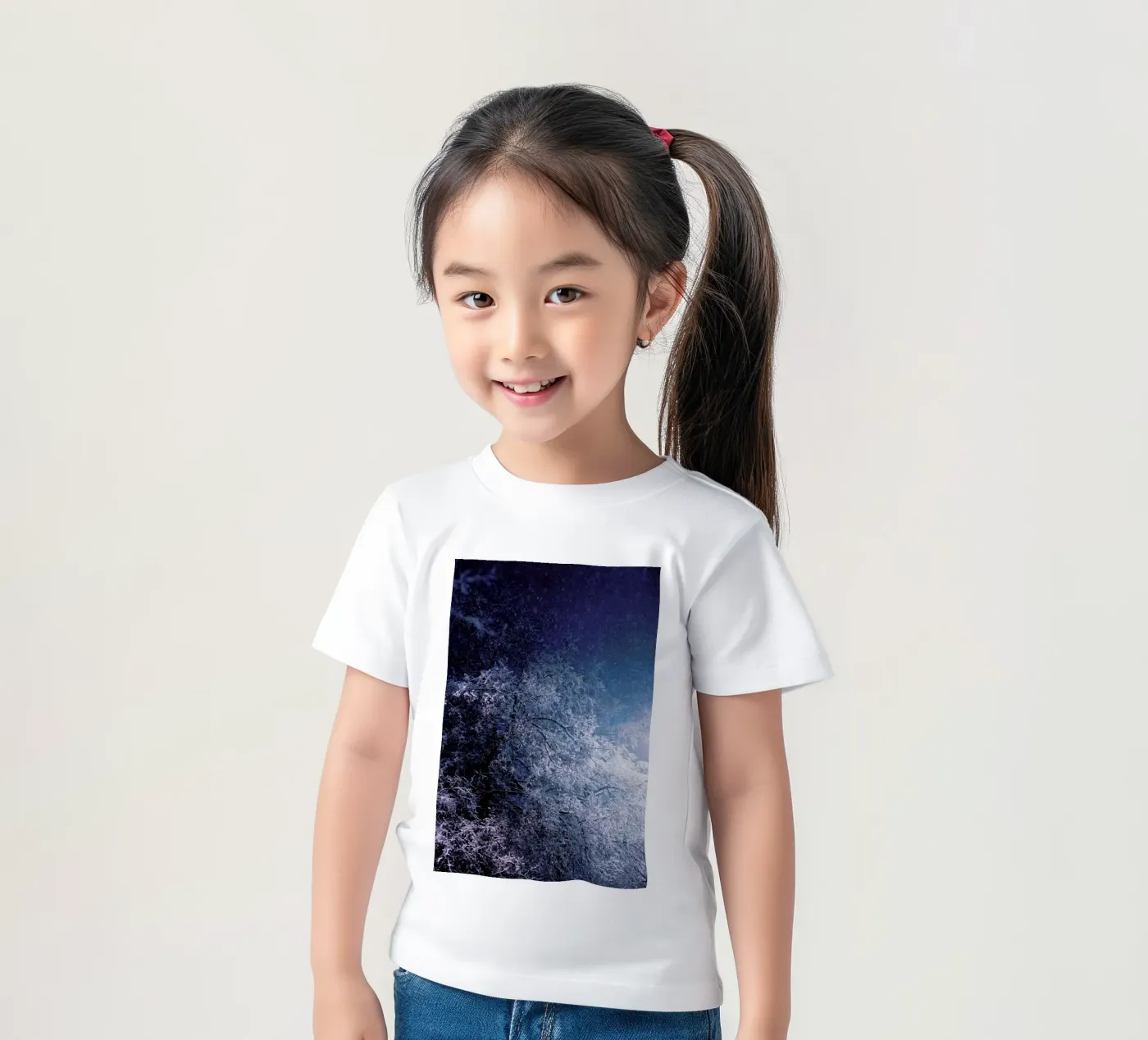 Winter Night t-shirt bambini da Jovana Rikalo