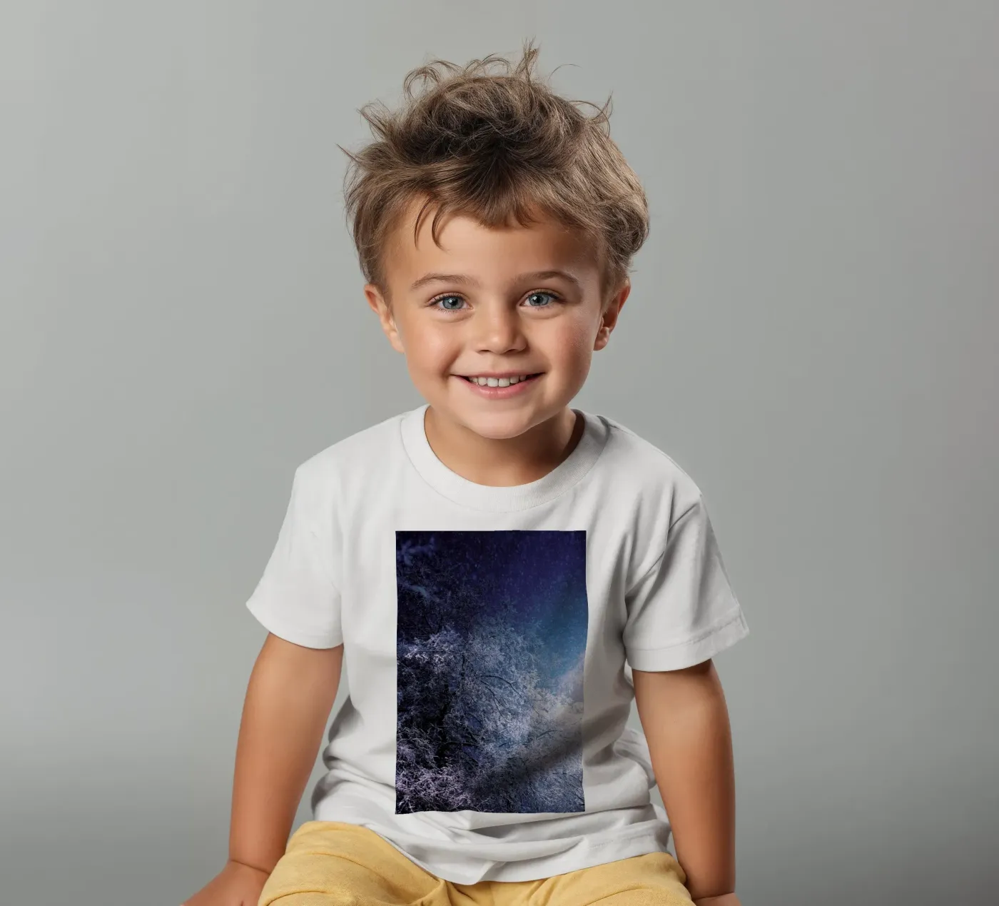 Winter Night t-shirt bambini da Jovana Rikalo