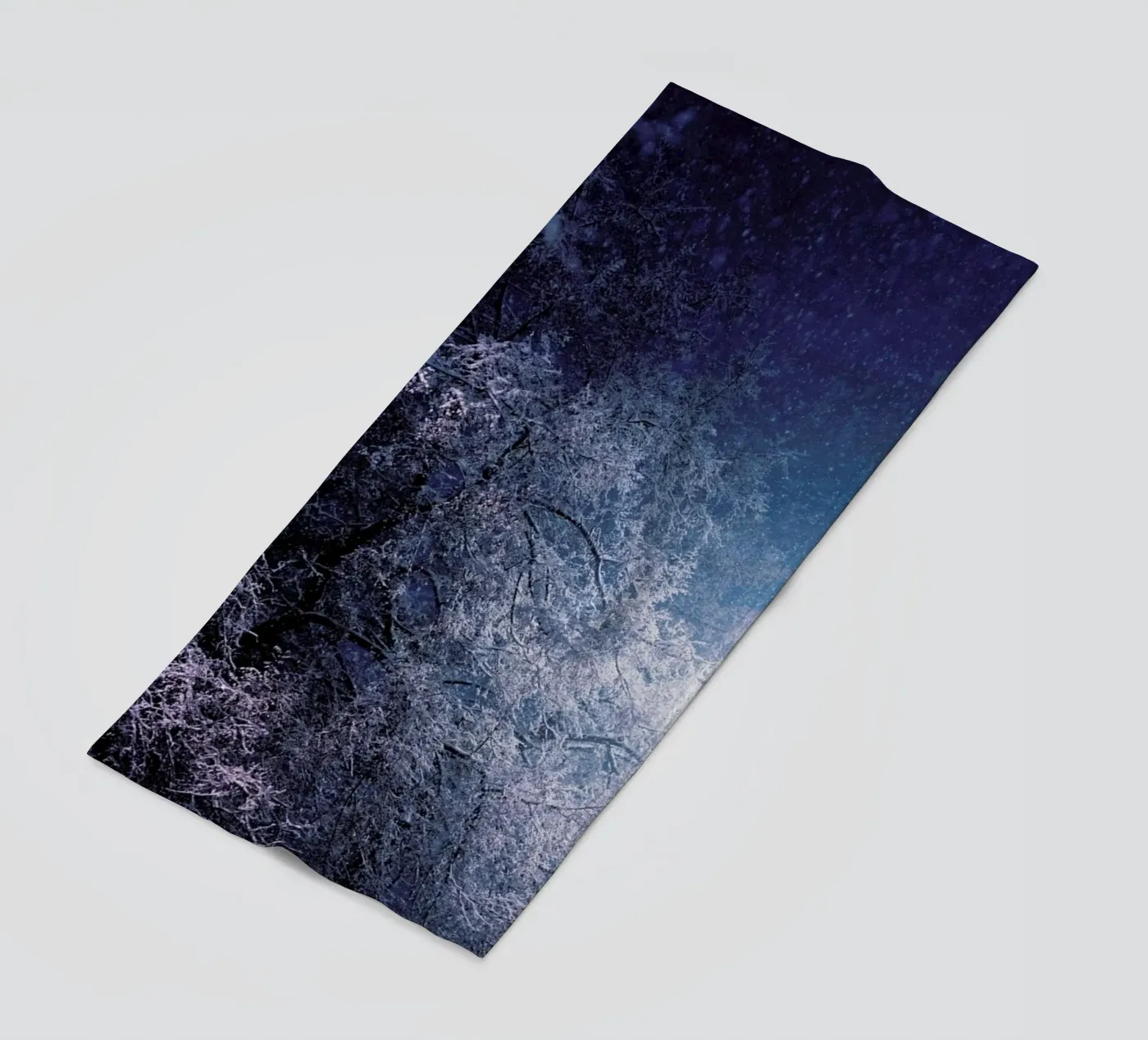 Winter Night beach towel by Jovana Rikalo
