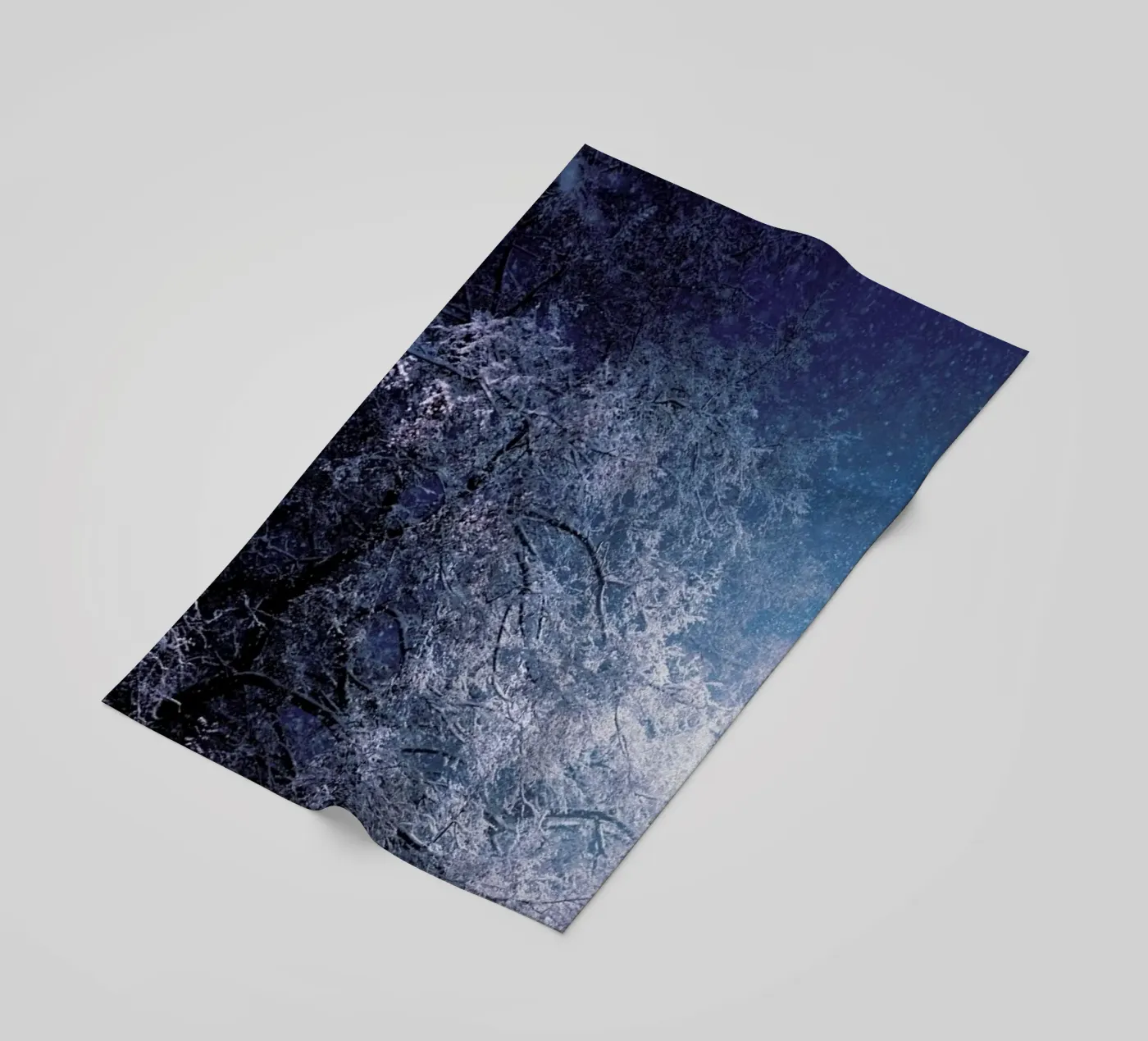 Winter Night beach towel by Jovana Rikalo