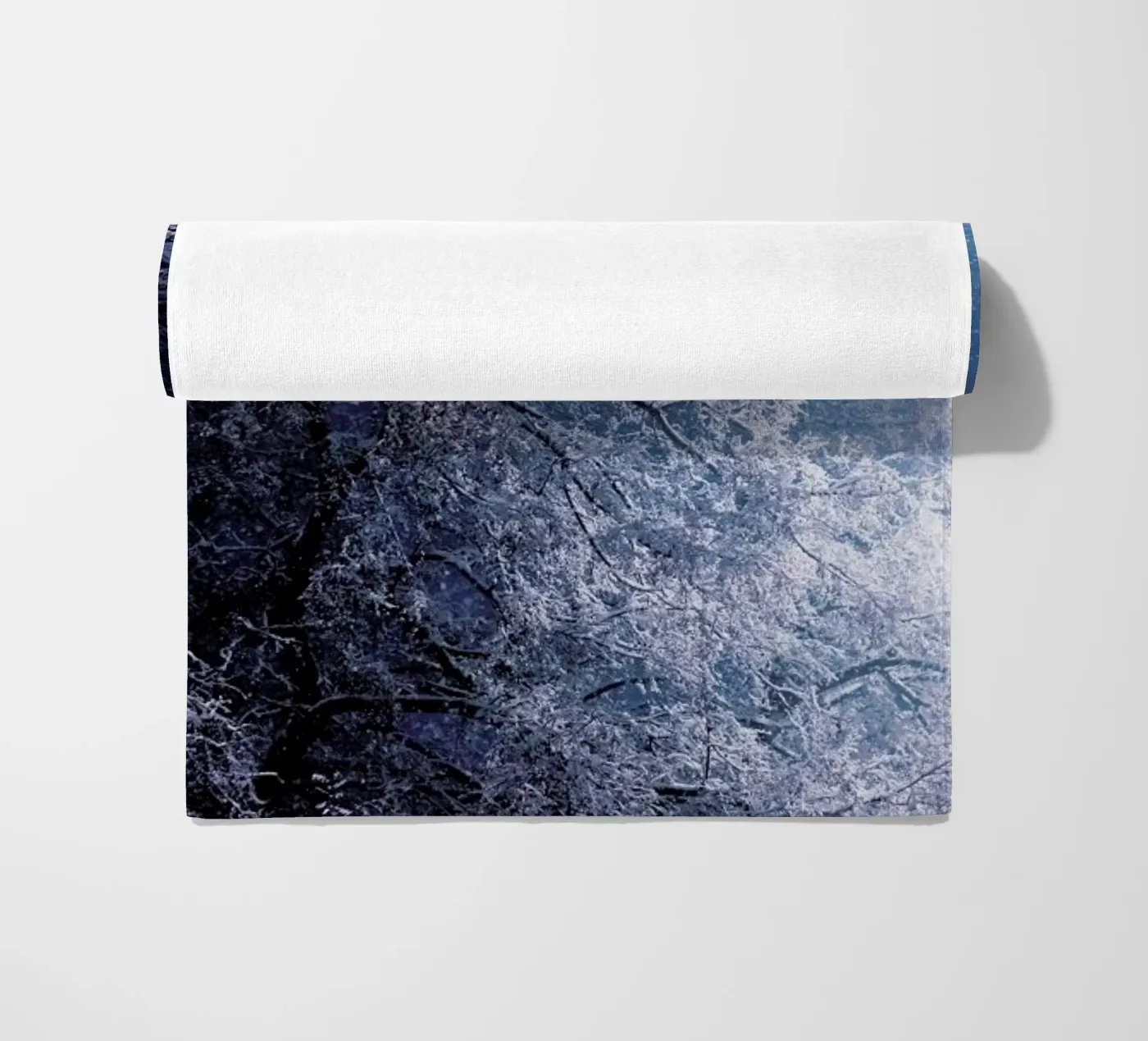 Winter Night beach towel by Jovana Rikalo