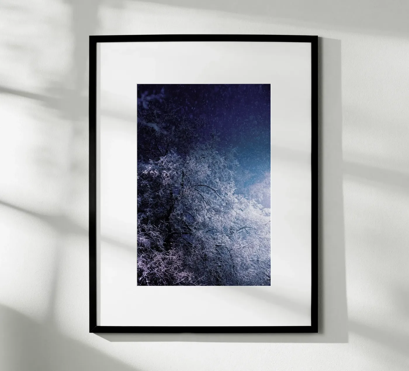 Winter Night Poster von Jovana Rikalo