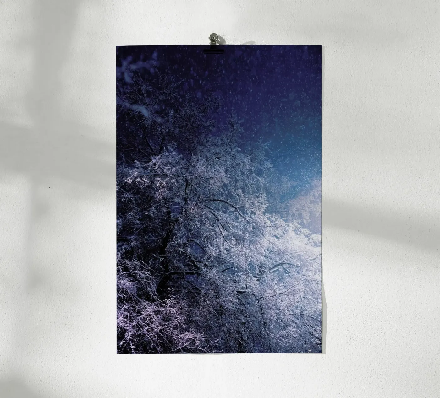 Winter Night Poster von Jovana Rikalo