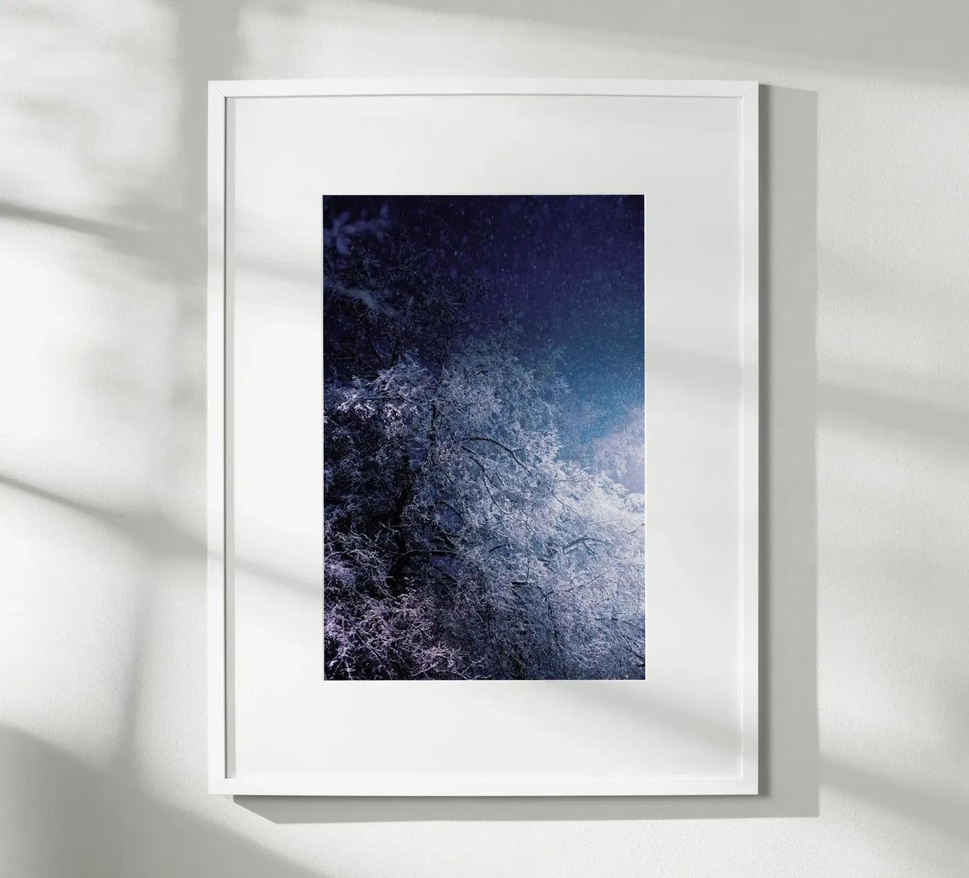 Winter Night Poster von Jovana Rikalo