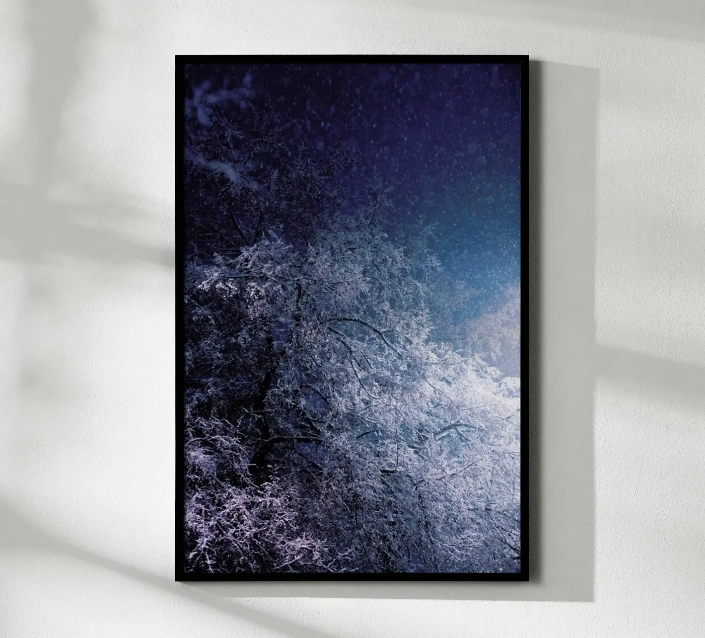 Winter Night Poster von Jovana Rikalo