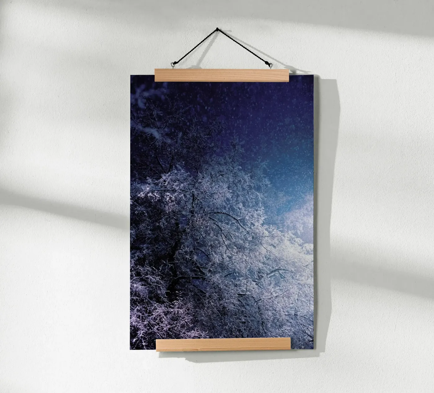 Winter Night Poster von Jovana Rikalo