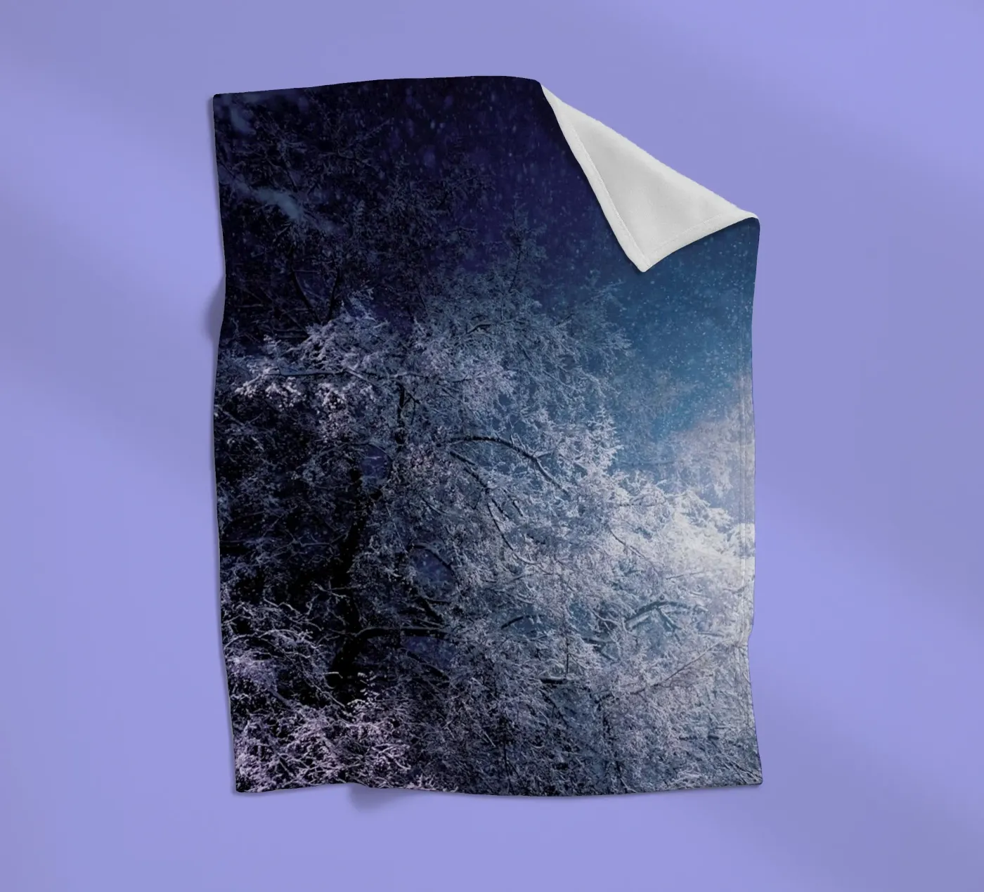 Winter Night fleecedeken van Jovana Rikalo