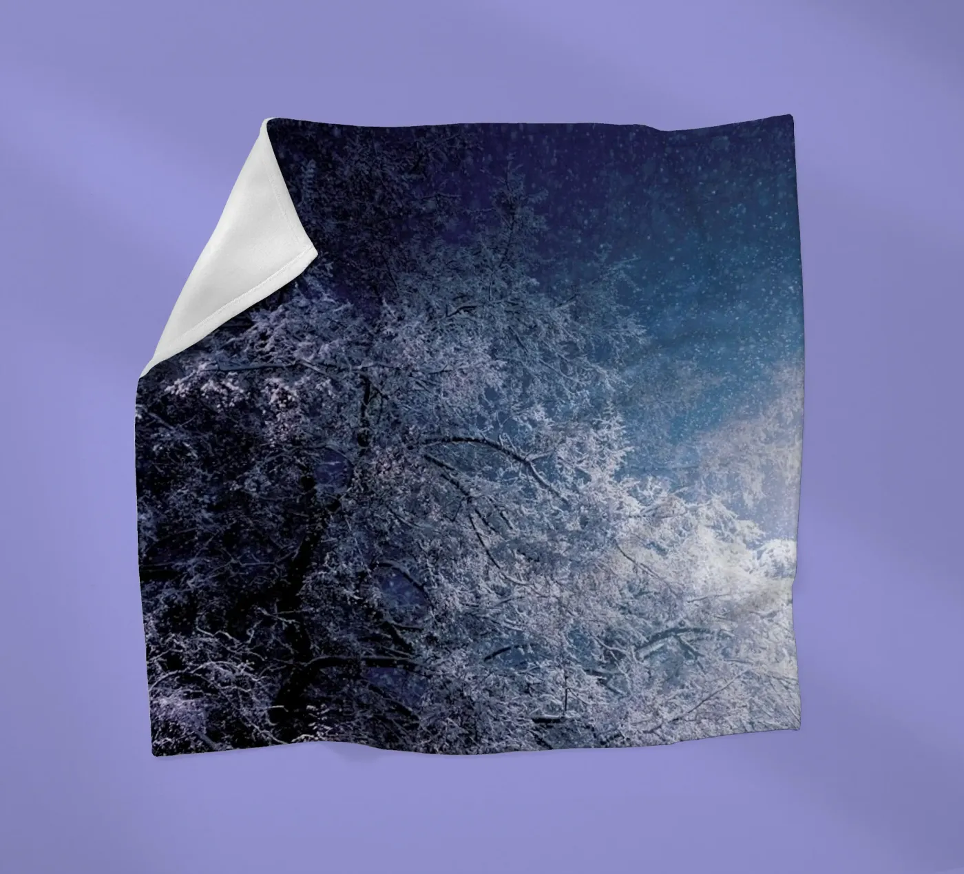 Winter Night fleecedeken van Jovana Rikalo