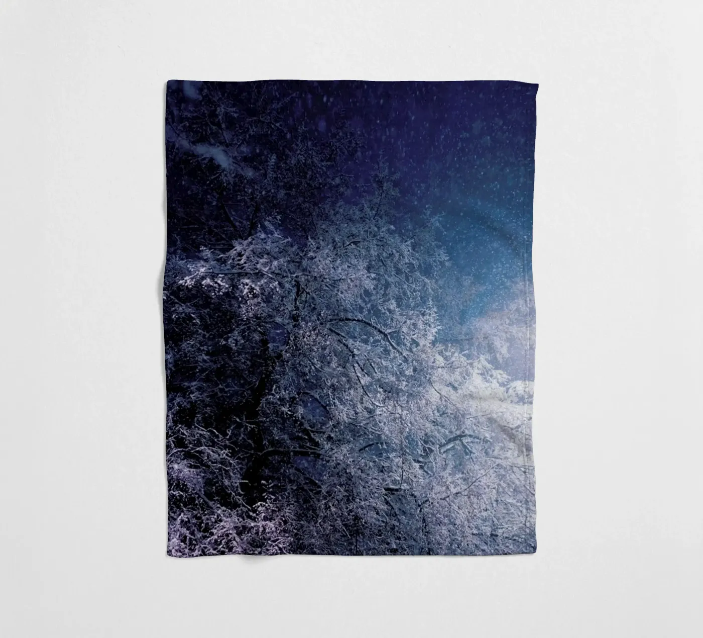 Winter Night fleecedeken van Jovana Rikalo