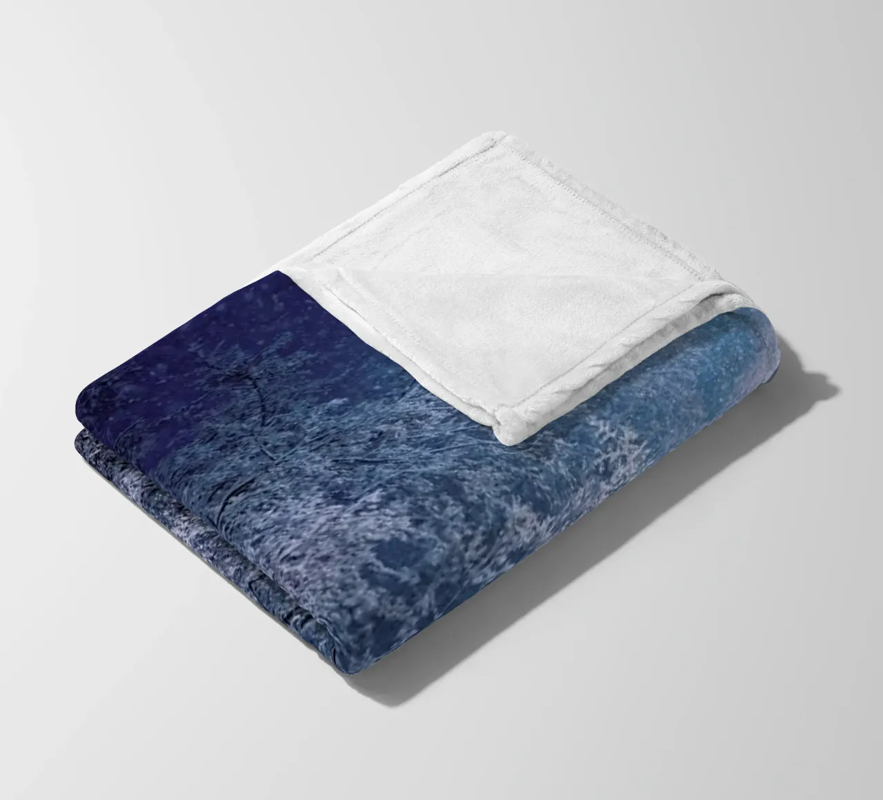 Winter Night Fleecedecke von Jovana Rikalo