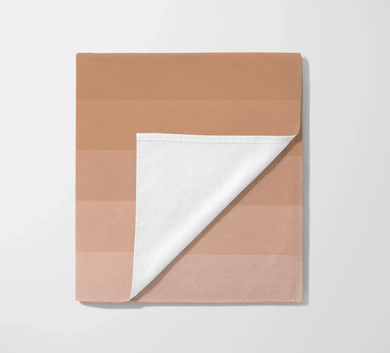 Toni marroni sfumati telo mare da Paigaam Studio