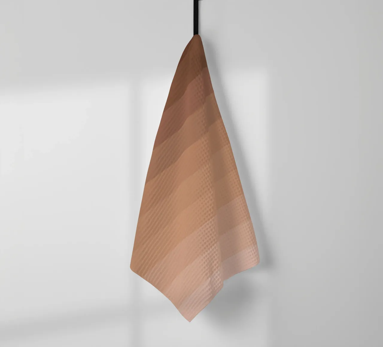 Brown Tones Gradient tea towel by Paigaam Studio