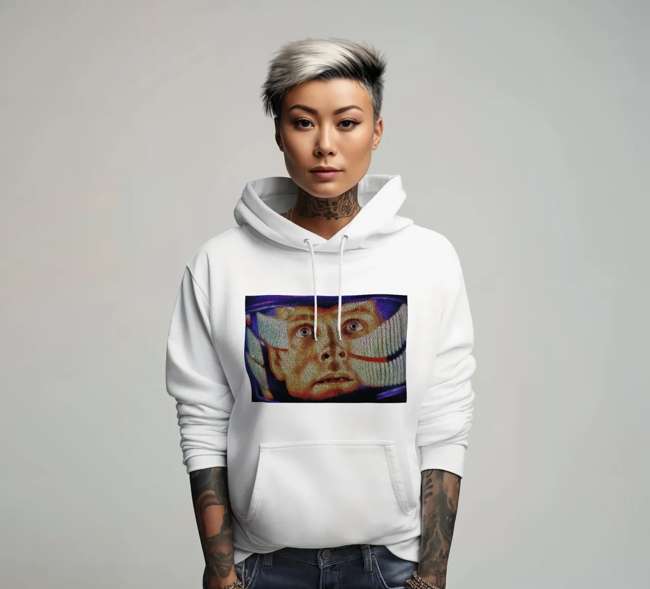 Dave II felpa con cappuccio da Robotic Ewe