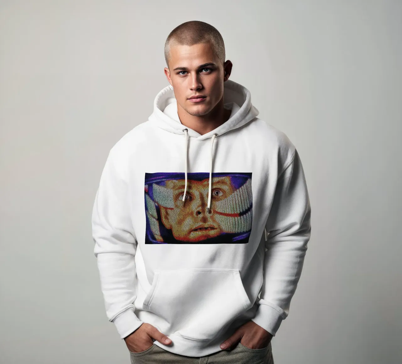 Dave II felpa con cappuccio da Robotic Ewe