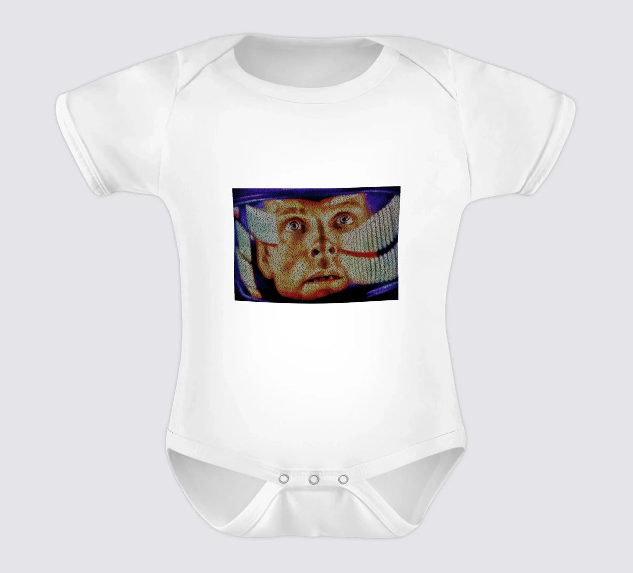 Dave II body neonato maniche corte da Robotic Ewe