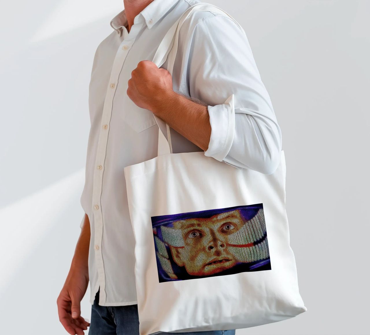 Dave II borsa in juta da Robotic Ewe