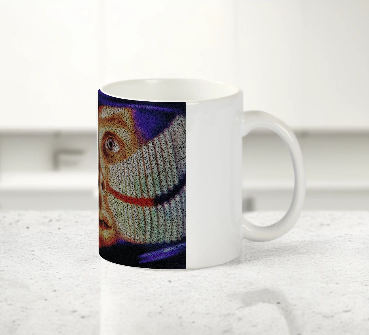 Dave II tazza in ceramica da Robotic Ewe