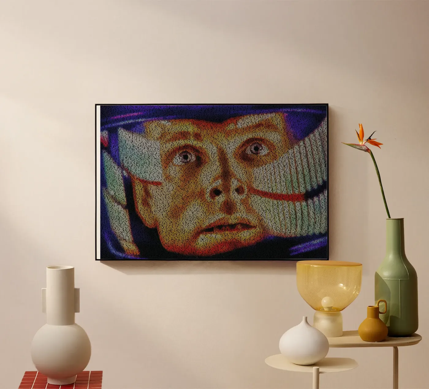 Dave II acrylic glass by Robotic Ewe