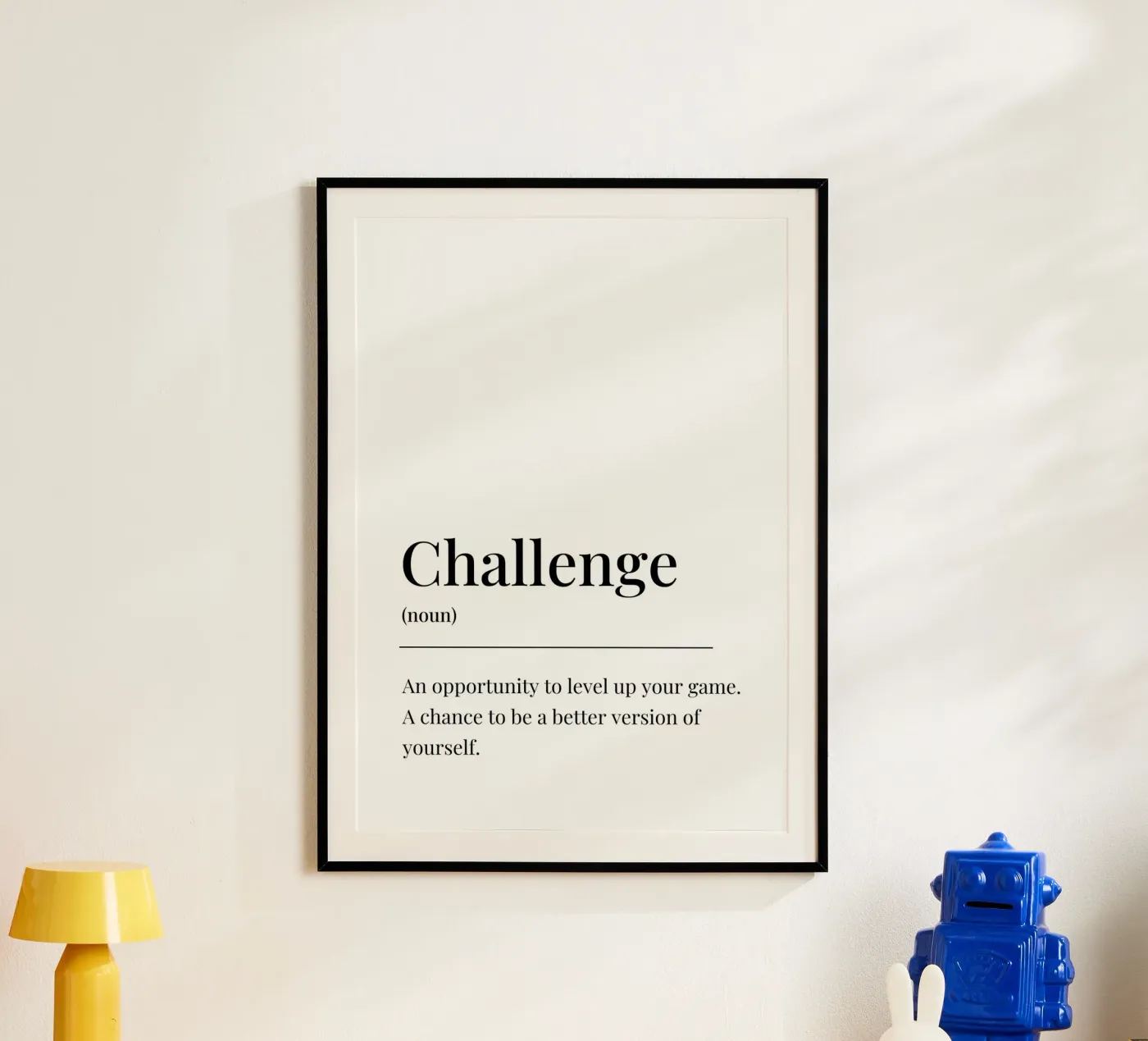 Challenge definition poster by Paigaam Studio