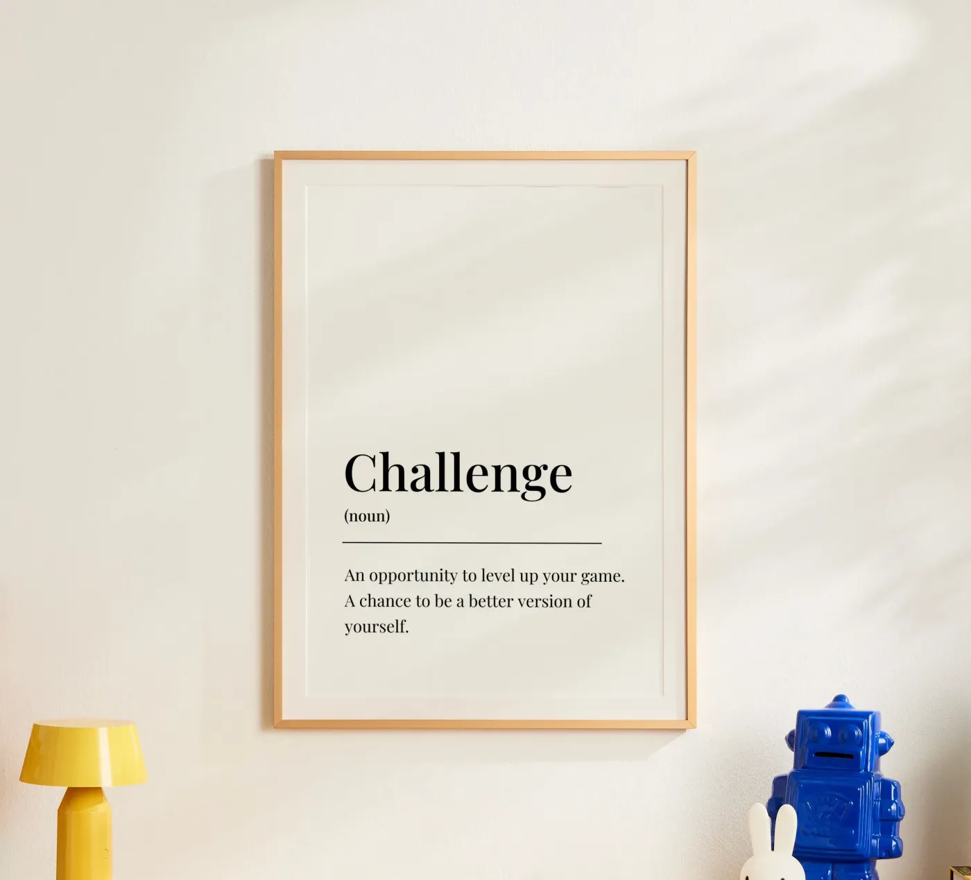 Challenge definition poster by Paigaam Studio