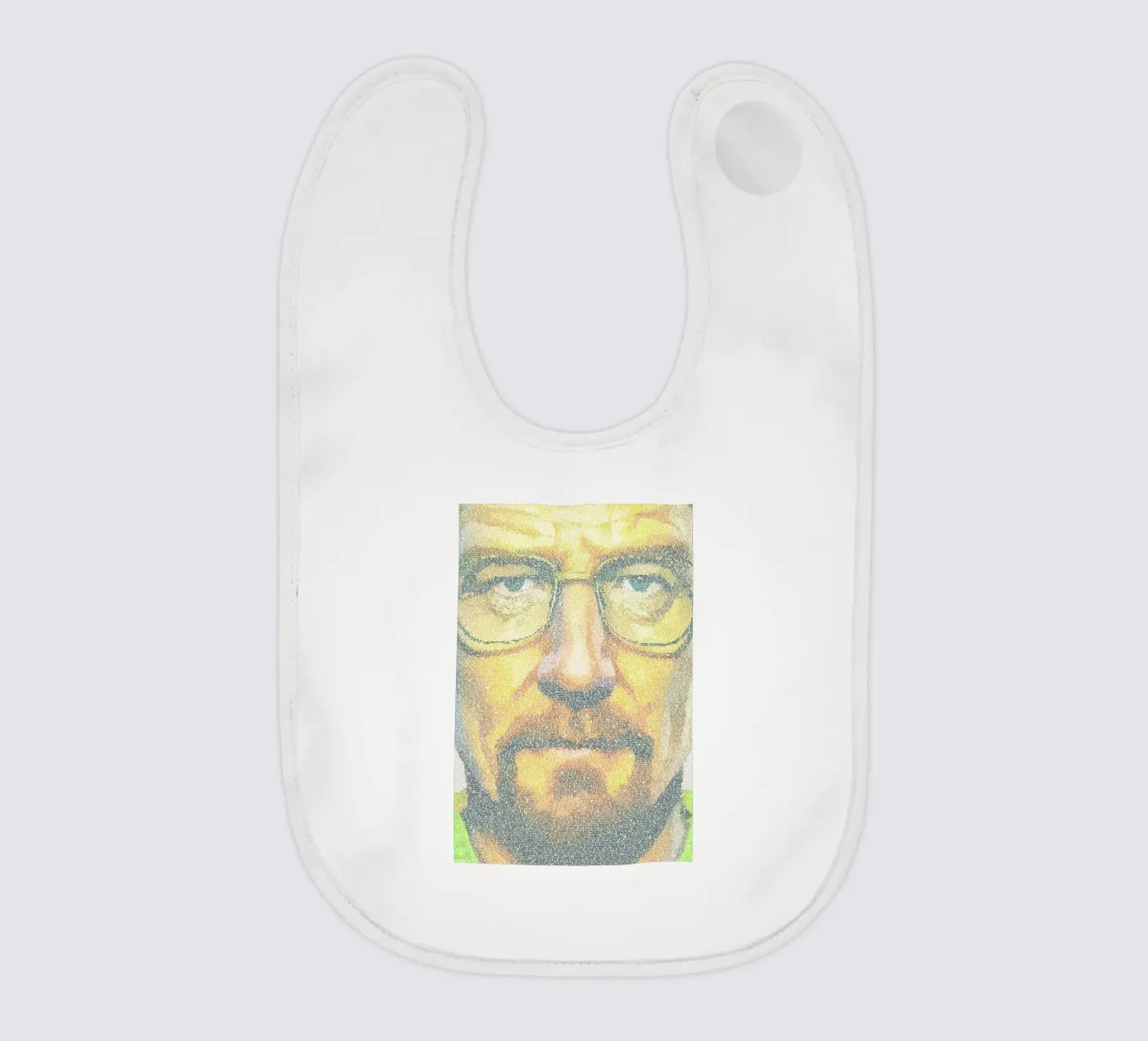 Breaking Bad baby bib by Robotic Ewe
