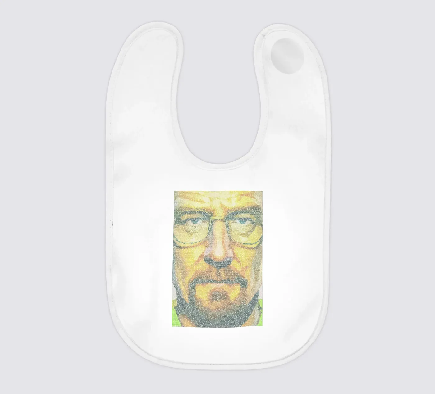 Breaking Bad baby bib by Robotic Ewe