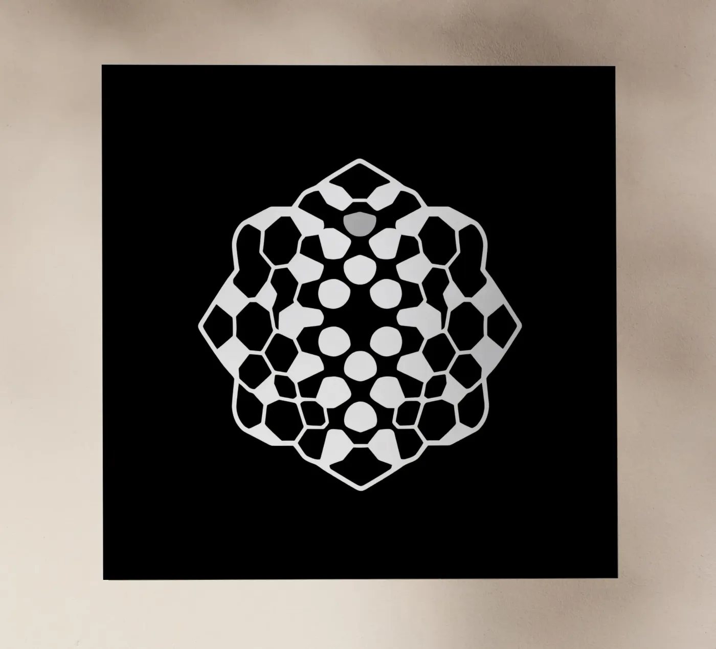 Design moderno geometrico astratto con motivo complesso pellicola backlit da DesignDoodle