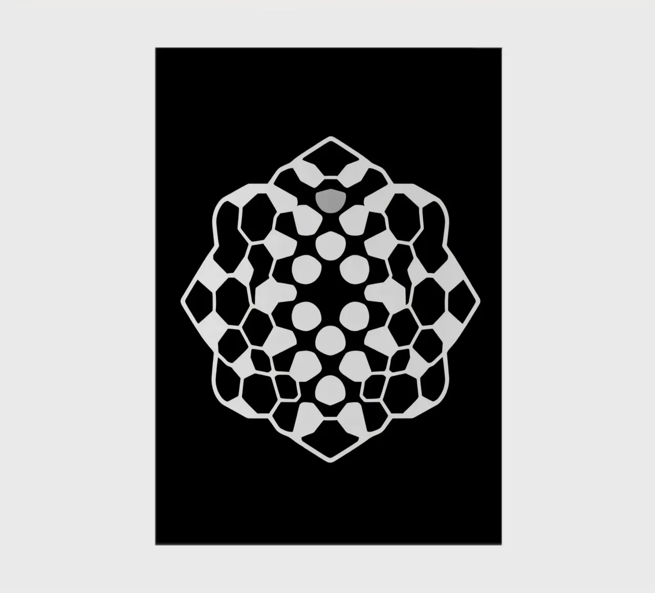 Abstract geometric modern design featuring complex pattern notebook by DesignDoodle