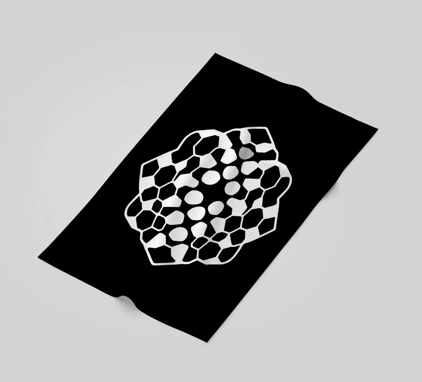 Abstract geometric modern design featuring complex pattern telo mare da DesignDoodle