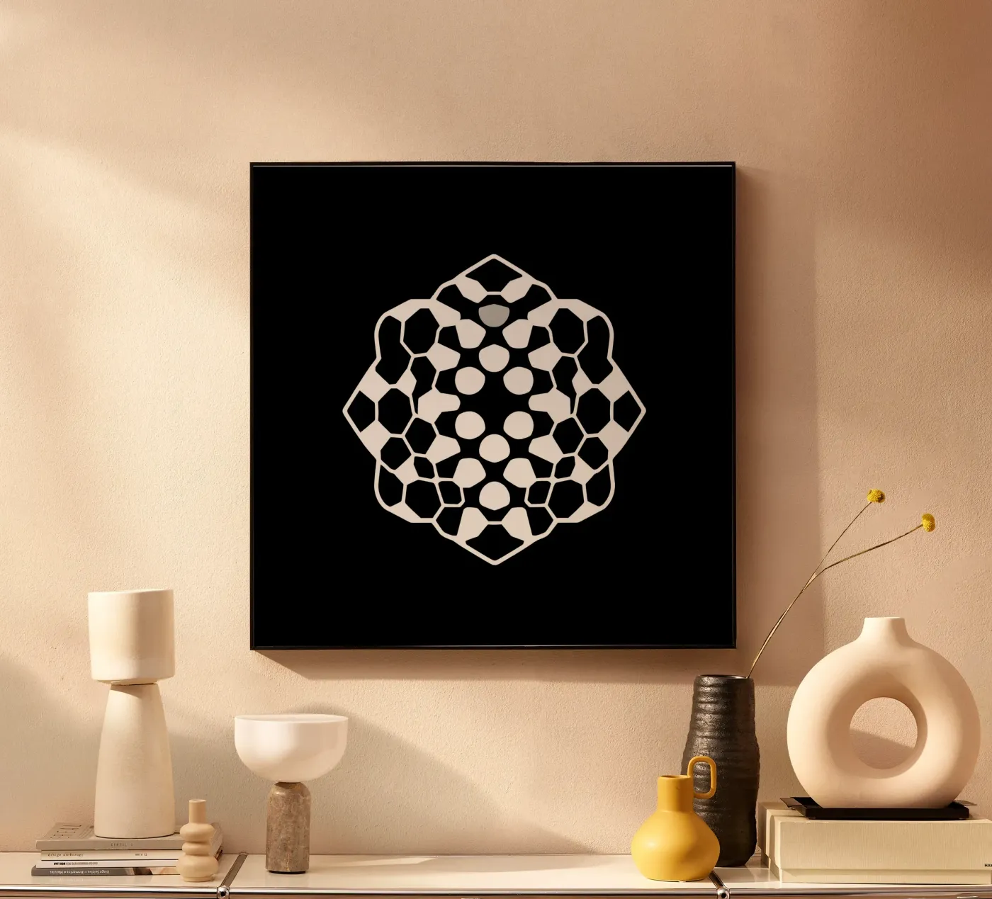 Abstract geometric modern design featuring complex pattern pannello forex da DesignDoodle