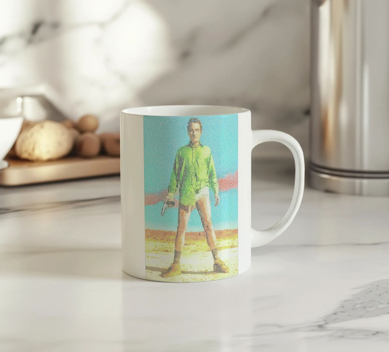 Walter tazza in ceramica da Robotic Ewe
