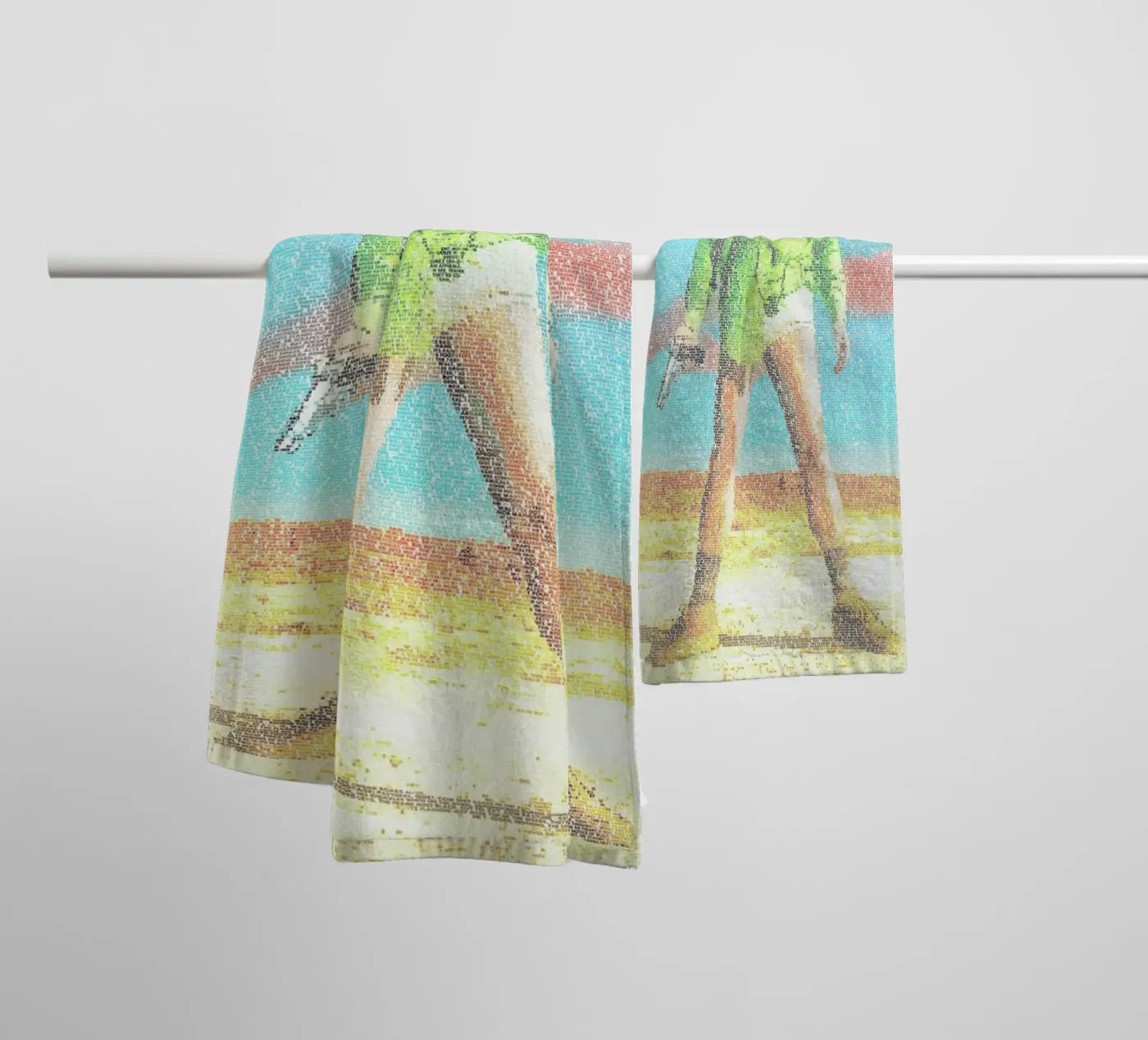 Walter towel by Robotic Ewe
