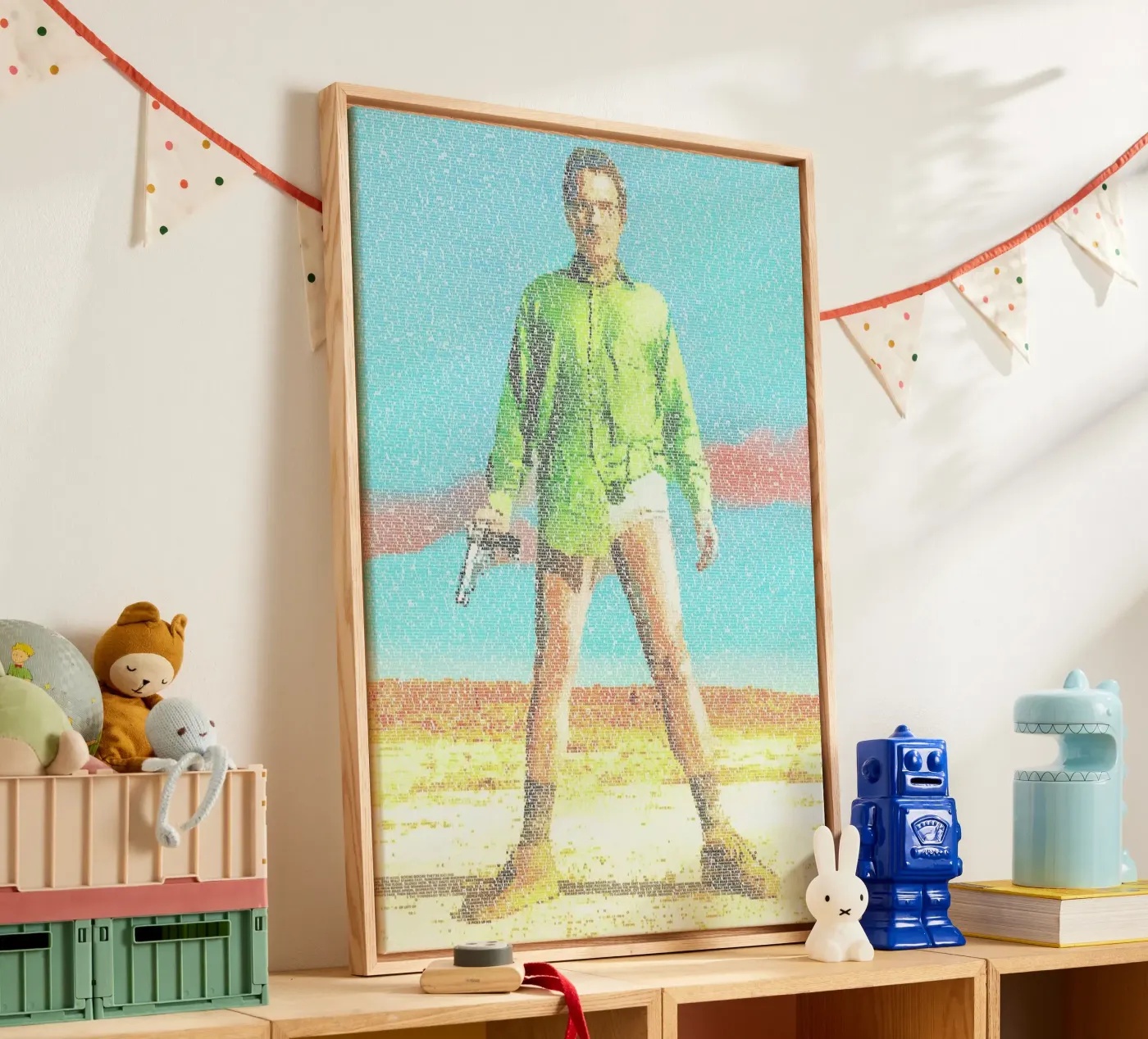 Walter canvas by Robotic Ewe