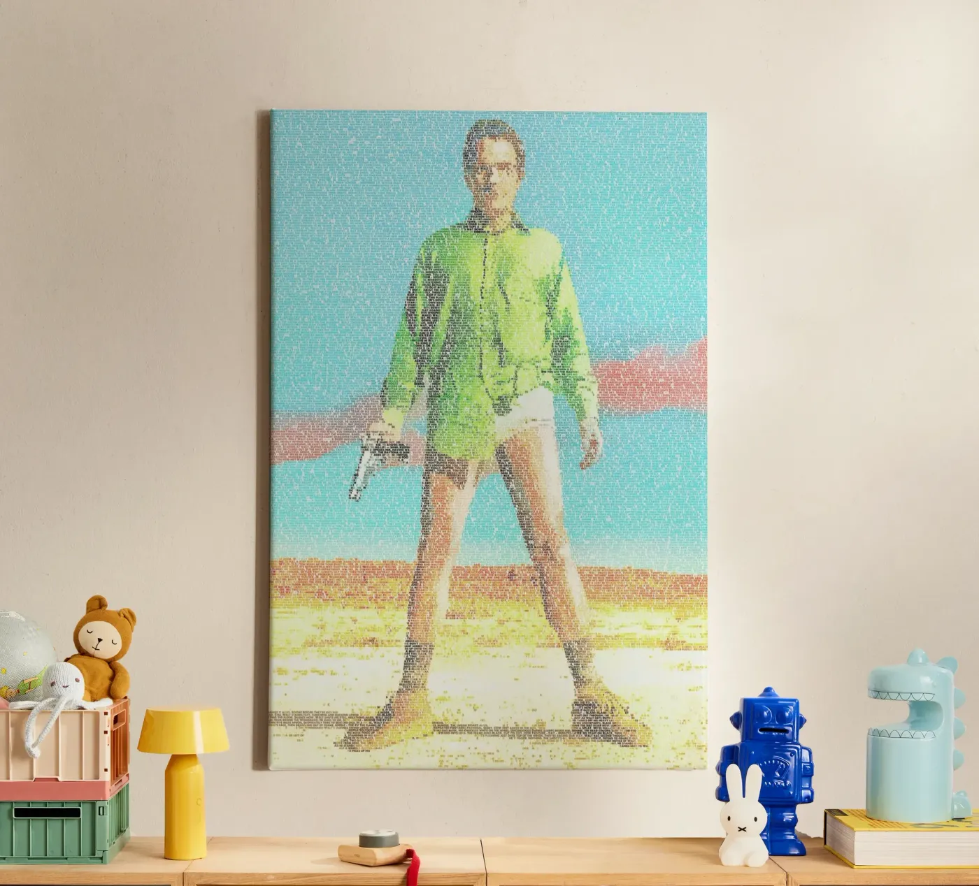 Walter canvas by Robotic Ewe