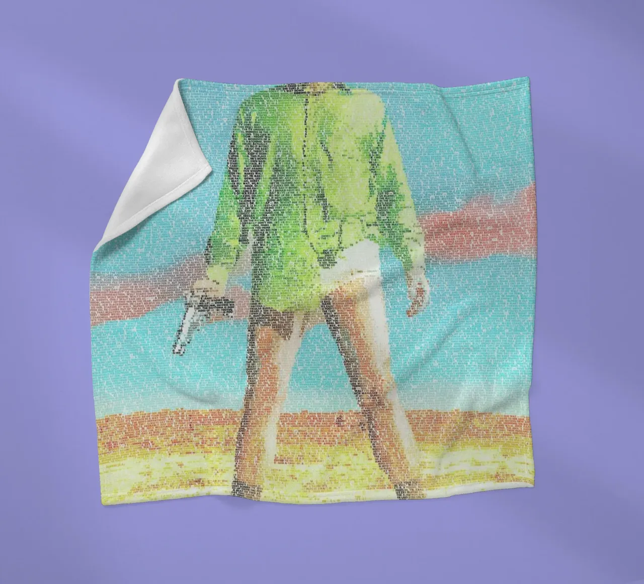 Walter coperta in pile da Robotic Ewe