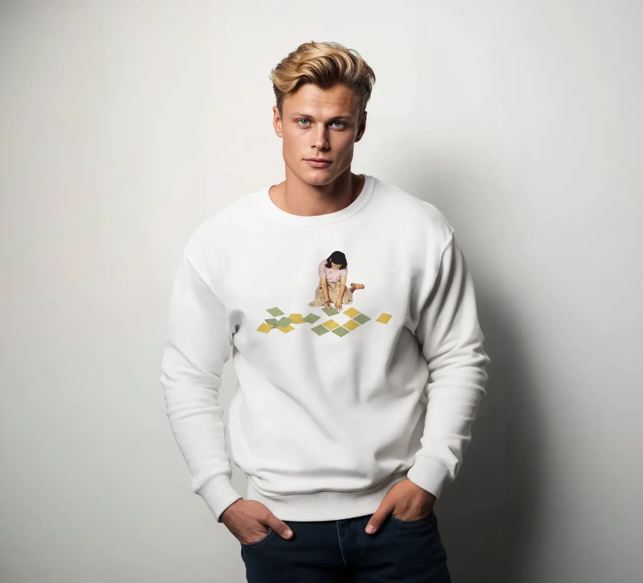 Lavori in corso felpa da Cassia Beck Collage