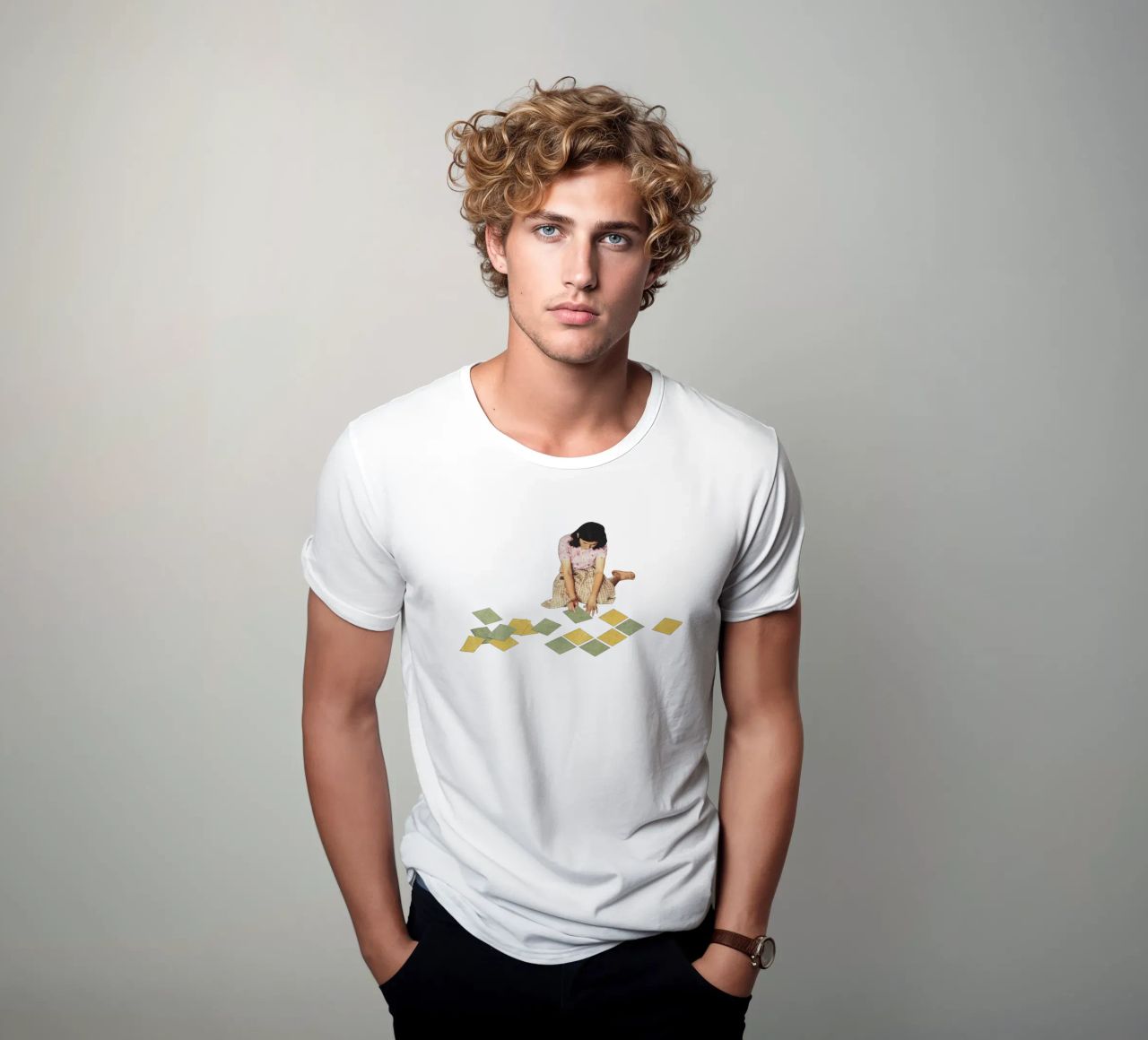 Work in Progress t-shirt by Cassia Beck Collage