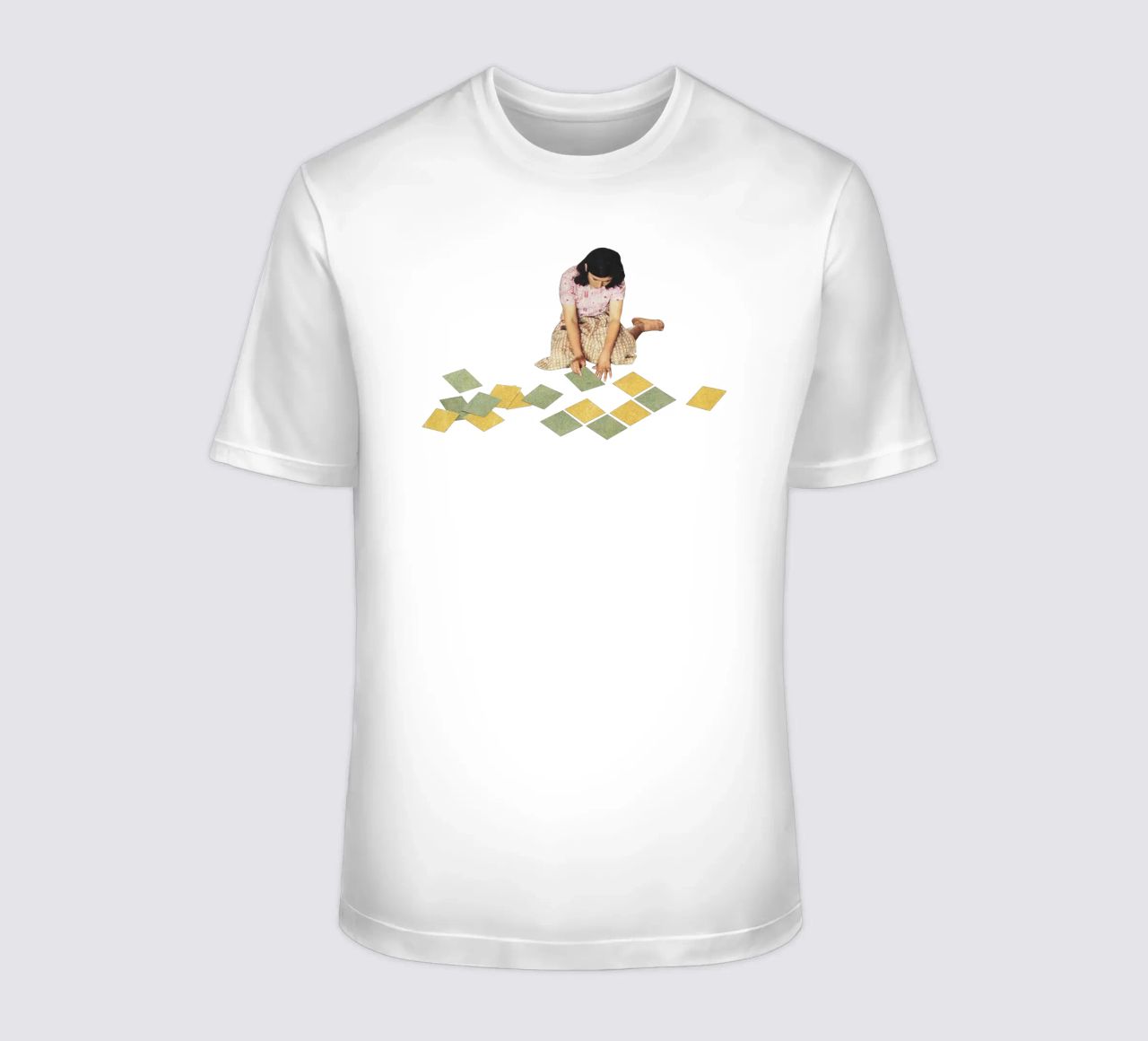 Work in Progress t-shirt by Cassia Beck Collage