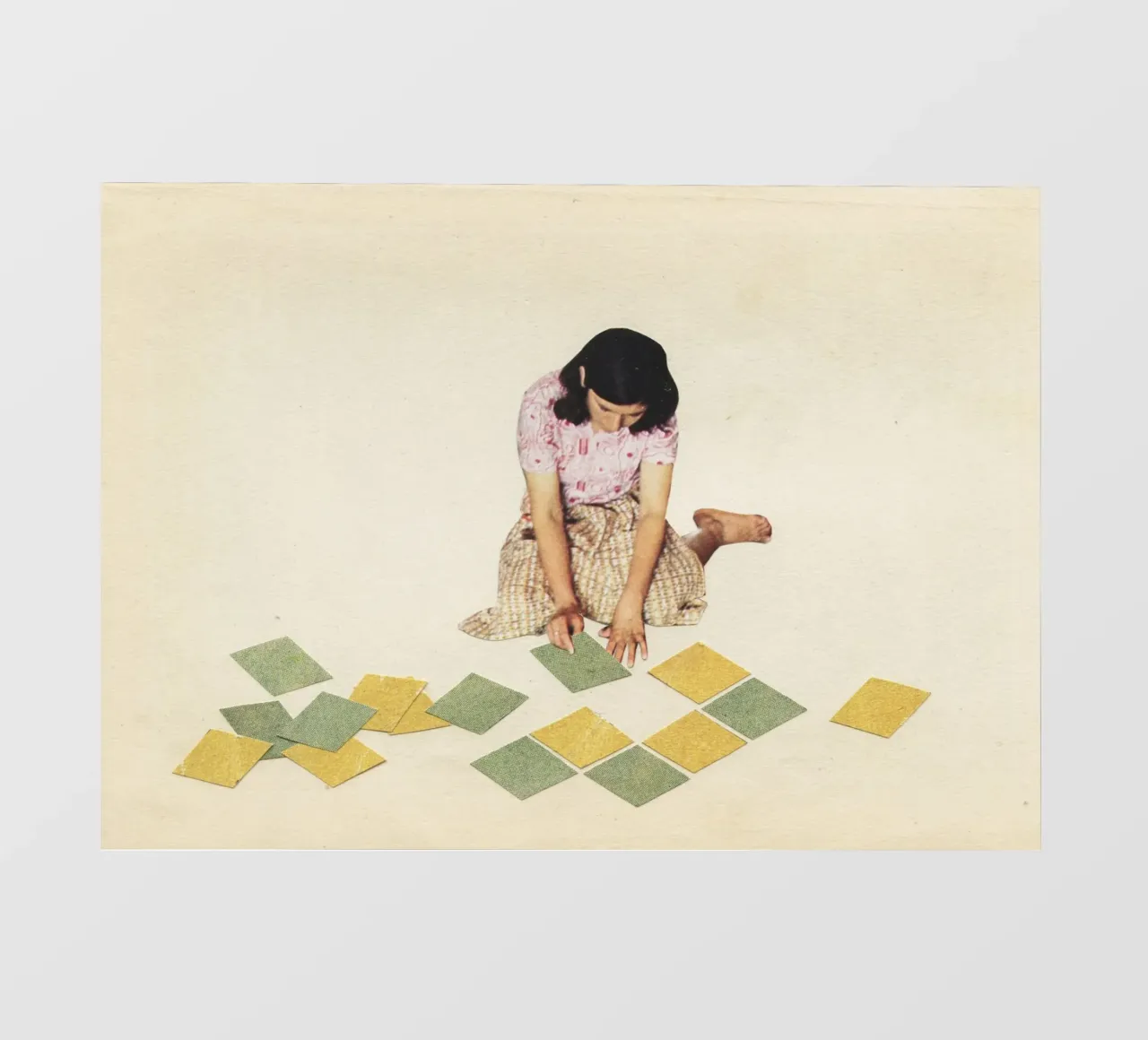 Lavori in corso pellicola backlit da Cassia Beck Collage