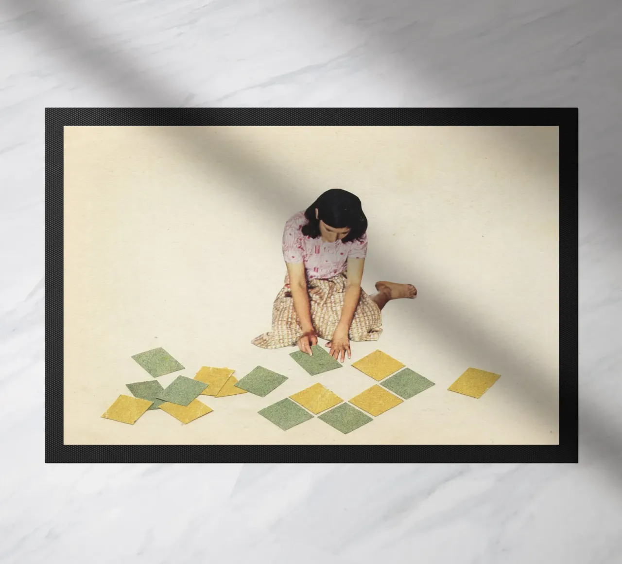 Lavori in corso zerbino da Cassia Beck Collage